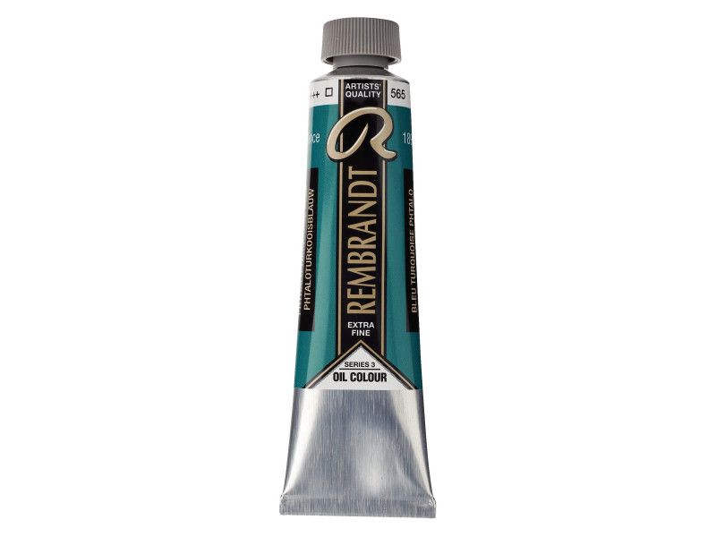 ROYAL TALENS Peinture à l'huile Rembrandt, turquoise phthalo