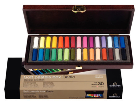 ROYAL TALENS REMBRANDT Mallette de craies pastel tendres