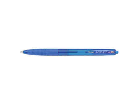 PILOT Stylo à bille rétractable SUPER GRIP G, bleu