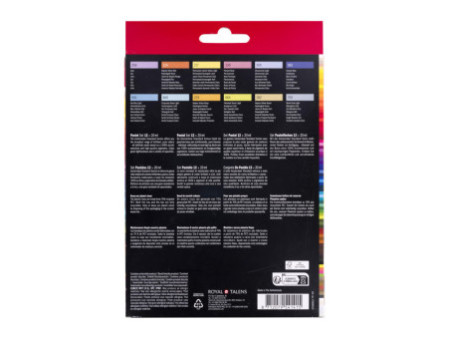 ROYAL TALENS Peinture acrylique AMSTERDAM Pastel, 12 x 20 ml
