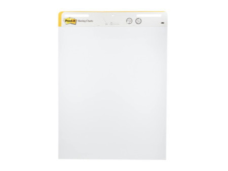 Post-it Meeting-Chart, 63,5 x 76,2 cm, uni, blanc