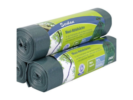 Secolan Sac poubelle Maxi, 240 litres, vert