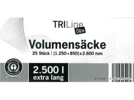 Secolan Sac poubelle écologique TRILine, 2500 litres