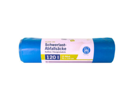 Secolan TRILine Sac poubelle renforcé, extra résistant,120 L