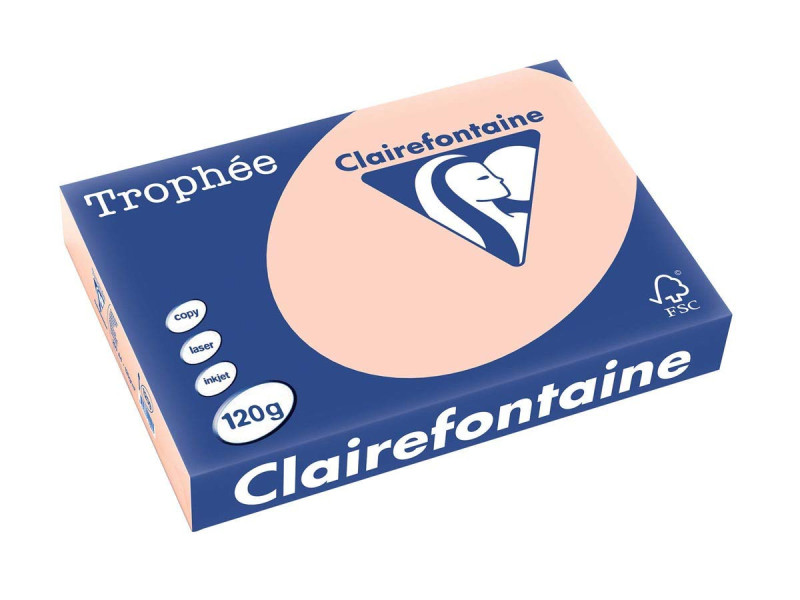 Clairefontaine Papier Universel Trophée, A4, saumon