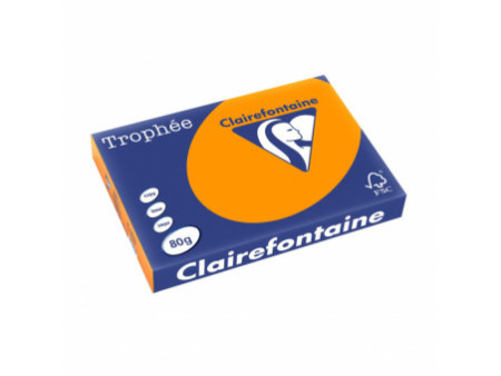 Clairefontaine papier universel Trophée, A3, orange vif