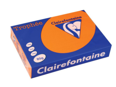 Clairefontaine Papier universel Trophée, A4, orange vif