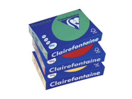 Clairefontaine Papier universel Trophée, A4, rouge groseille