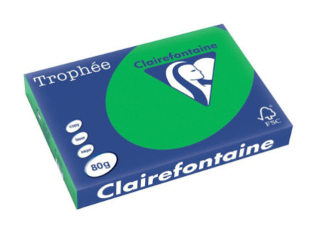 Clairefontaine Papier universel Trophée, A3, vert billard