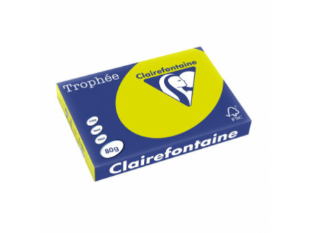 Clairefontaine Papier universel Trophée, A3, vert fluo