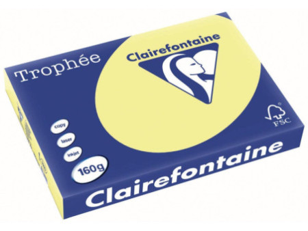 Clairefontaine Papier universel Trophée, A3, jonquille