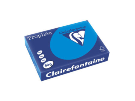 Clairefontaine Papier universel Trophée, A4, bleu turquoise