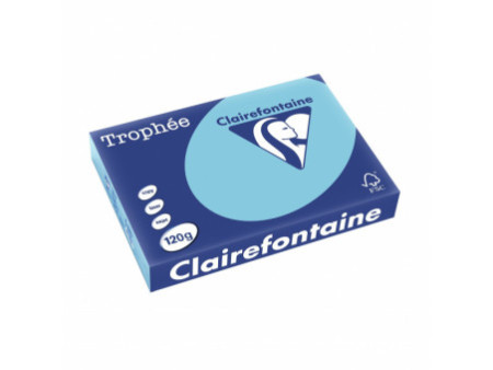 Clairefontaine Papier universel Trophée A4, bleu alizé