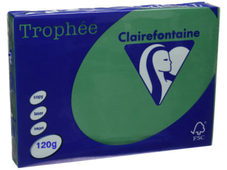 Clairefontaine Papier universel Trophée A4, vert sapin