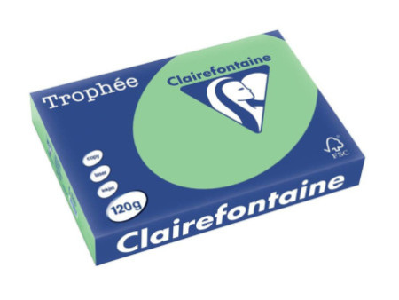 Clairefontaine Papier universel Trophée A4, vert nature