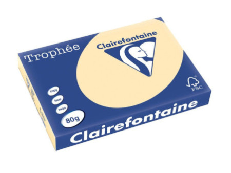 Clairefontaine Papier universel Trophée, A3, chamois