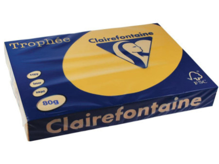 Clairefontaine Papier universel Trophée, A3, bouton d'or