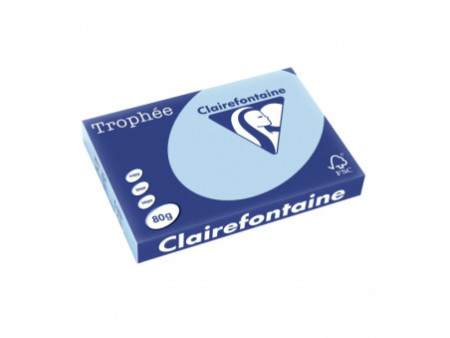 Clairefontaine Papier universel Trophée, A3, bleu vif