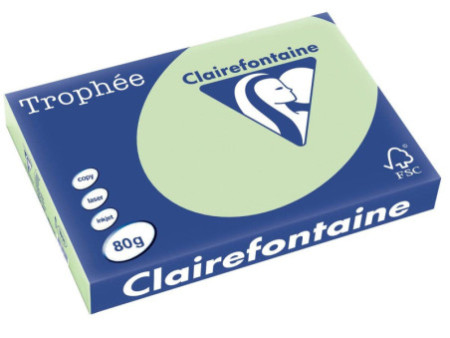 Clairefontaine Papier universel Trophée, A3, vert golf