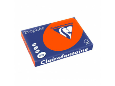 Clairefontaine Papier universel Trophée, A3, rouge cardinal