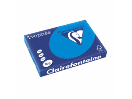 Clairefontaine Papier universel Trophée, A3, bleu turquoise