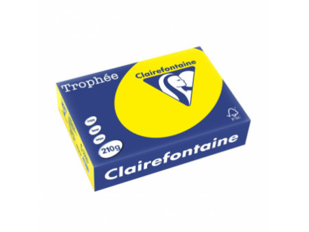 Clairefontaine Papier universel Trophée, A4, jaune soleil