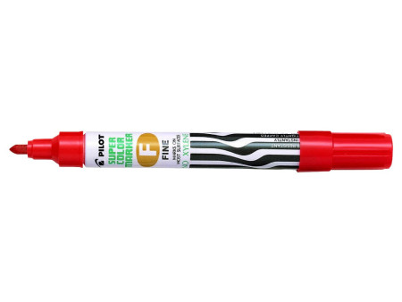 PILOT Marqueur permanent SUPER COLOR FINE, rouge