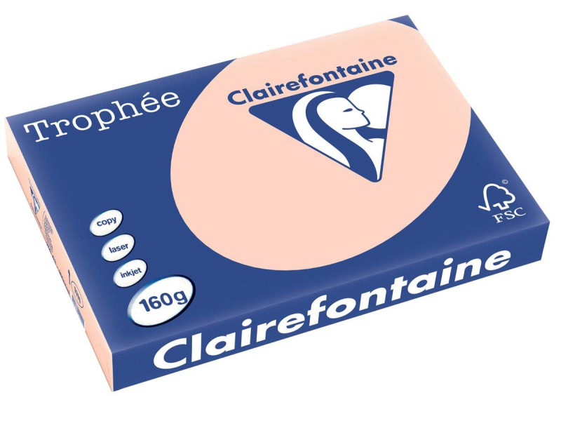 Clairefontaine Papier universel Trophée, A3, saumon