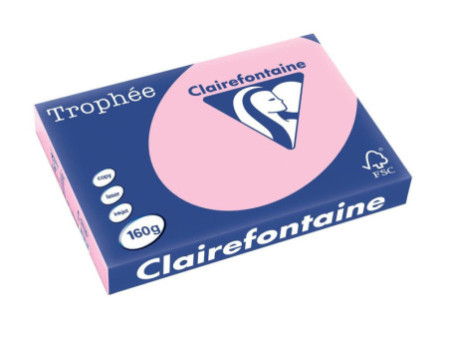 Clairefontaine Papier universel Trophée, A3, rose
