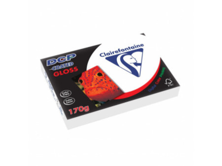 Clairefontaine Papier laser DCP Coated Gloss, A4, 170 g/m2