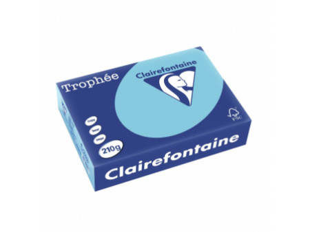 Clairefontaine Papier universel Trophée, A4, bleu alizé