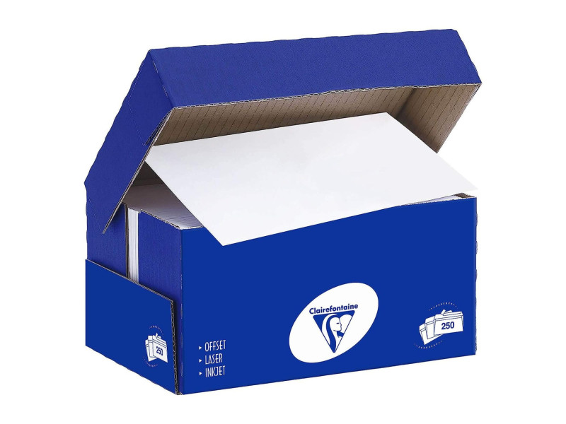 Clairefontaine Enveloppes format long, 110 x 220 mm, blanc