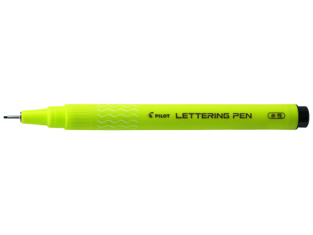 PILOT Feutre de calligraphie LETTERING PEN 10, noir