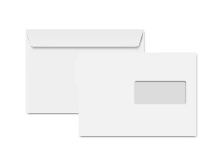 Clairefontaine Enveloppes C5, 162 x 229 mm, blanc recyclé