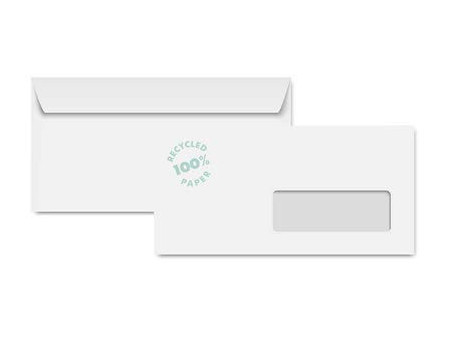 Clairefontaine Enveloppes C5, 162 x 229 mm, blanc recyclé