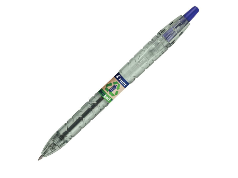 PILOT Stylo bille rétractable B2P Ecoball 10, bleu
