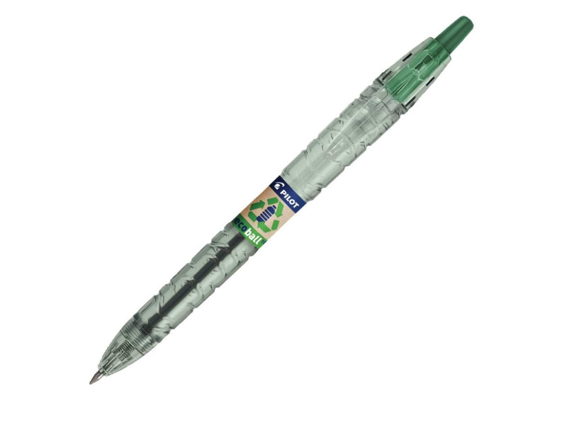 PILOT Stylo bille rétractable B2P Ecoball 10, vert