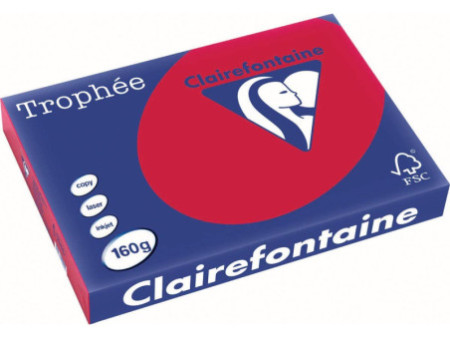 Clairefontaine Papier universel Trophée, A3, groseille