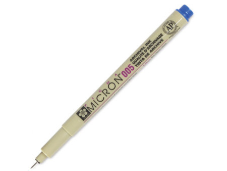 SAKURA Feutre PIGMA MICRON 005, bleu