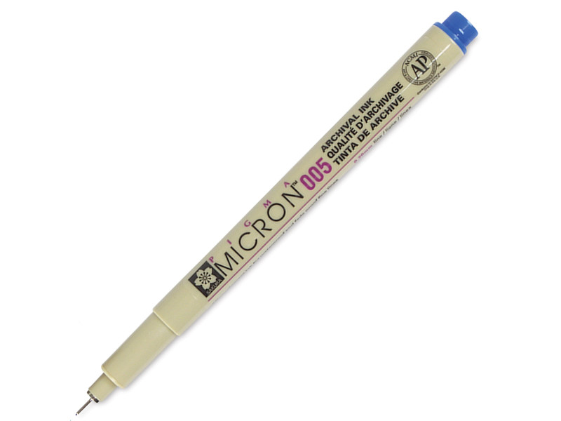 SAKURA Feutre PIGMA MICRON 005, bleu
