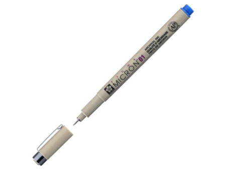 SAKURA Feutre PIGMA MICRON 01, bleu