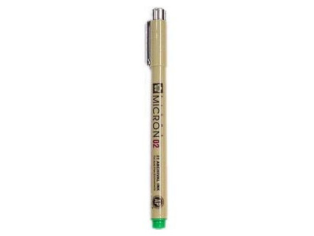 SAKURA Feutre PIGMA MICRON 02, vert