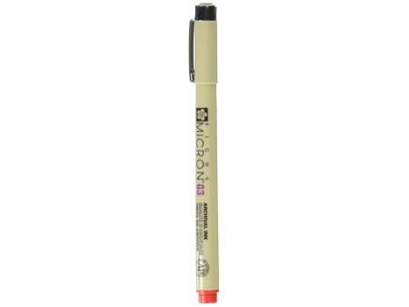 SAKURA Feutre PIGMA MICRON 03, rouge
