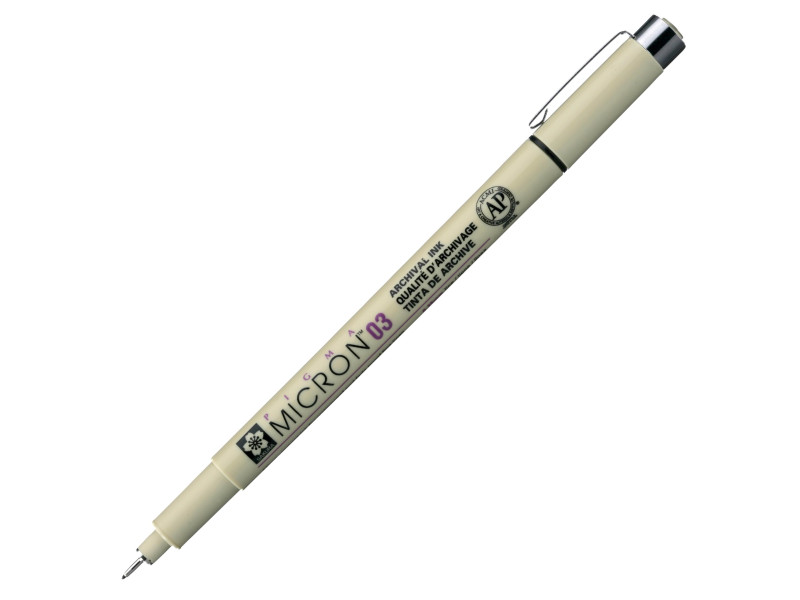 SAKURA Feutre fineliner PIGMA MICRON 03, noir