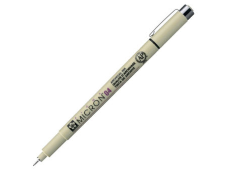 SAKURA Feutre fineliner PIGMA MICRON 04, noir