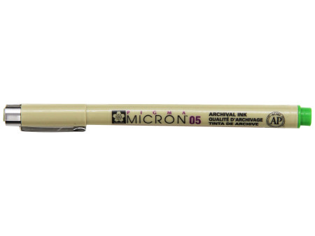 SAKURA Feutre PIGMA MICRON 05, vert clair
