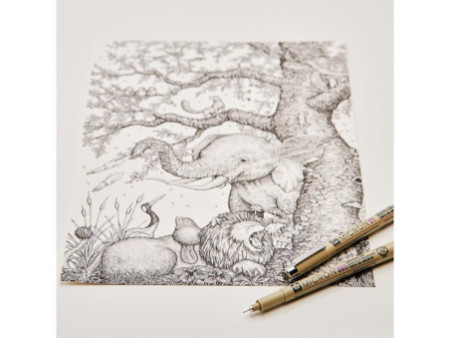 SAKURA Feutre fineliner PIGMA MICRON 05, noir