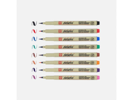SAKURA Feutre pinceau PIGMA BRUSH, noir