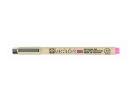 SAKURA Feutre PIGMA MICRON 005, rose