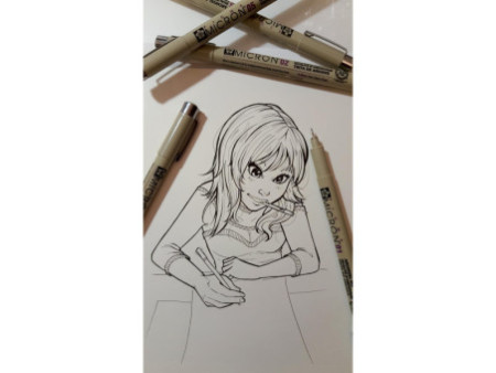SAKURA Kit Manga PIGMA, étui de 6